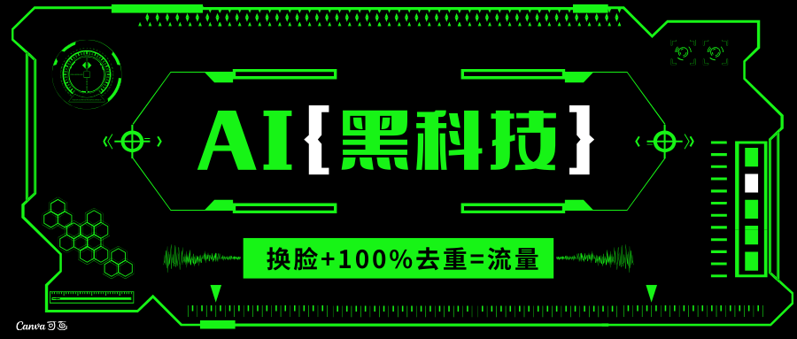 AI视频换脸软件，无缝衔接100%过原创技术，搬运打s粉必备-E六资源