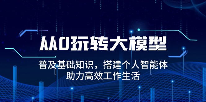 从0玩转大模型，普及基础知识，搭建个人智能体，助力高效工作生活-E六资源