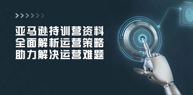 亚马逊持训营资料，全面解析运营策略，助力解决运营难题-E六资源
