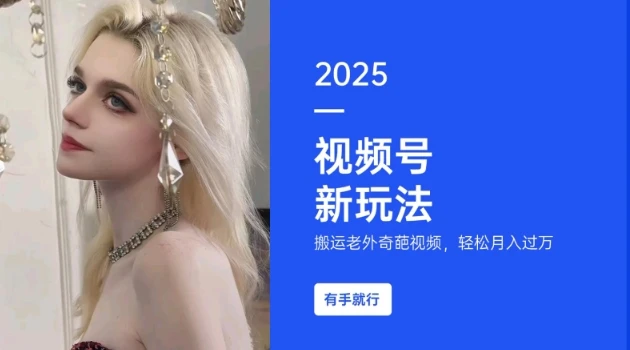 图片[1]-搬运老外奇葩视频，撸视频号分成计划收益，每天只需一小时，新手小白轻松月入过W-E六资源