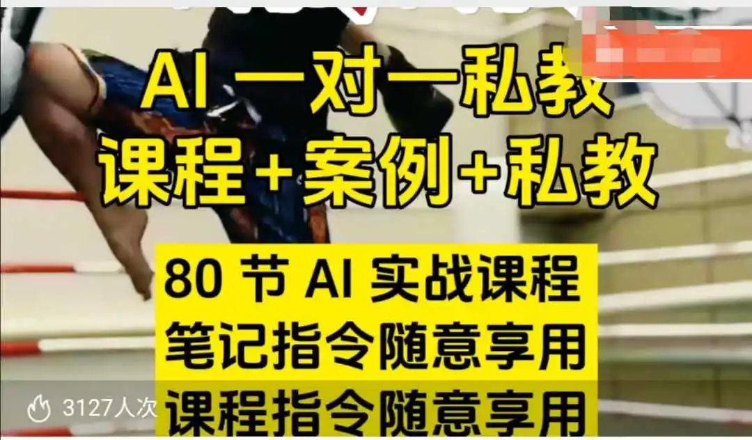 图片[1]-AI指令实战课，课程+案例，80节AI实战课程，笔记指令随意享用，课程指令随意享用-E六资源