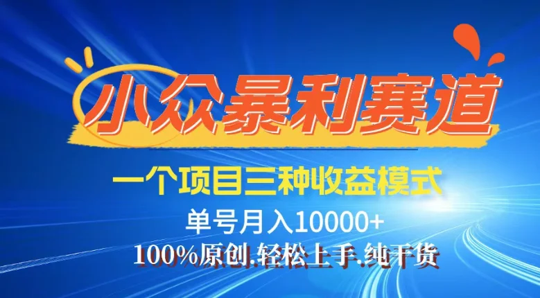图片[1]-【灵狐计划】视频号最新爆火赛道，三种收益模式，0粉新号条条热门原创…-E六资源