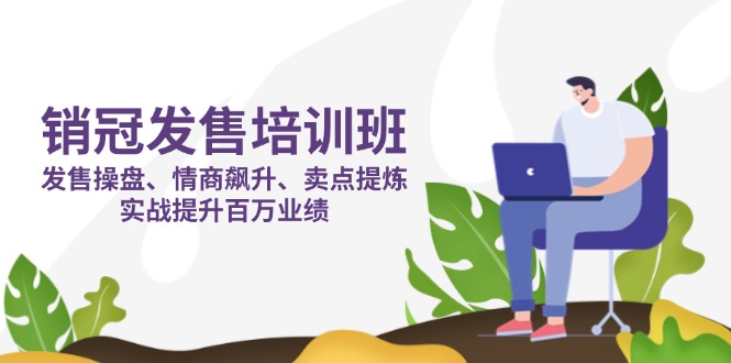 销冠 发售培训班：发售 操盘+情商 飙升+卖点 提炼，实战提升百万业绩-E六资源
