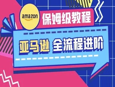 亚马逊保姆级全流程实操教程-跨境电商教程-E六资源