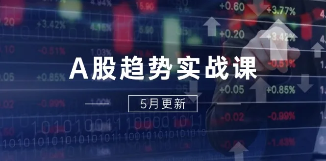 图片[1]-A股趋势实战课：主力动向+政策红利，2025全年策略5月更新-E六资源