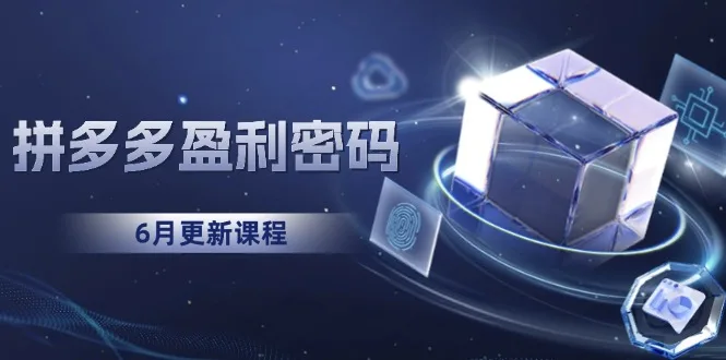 图片[1]-拼多多盈利密码：从烧钱推广到印钞模型，底层逻辑重构指南（6月更新）-E六资源