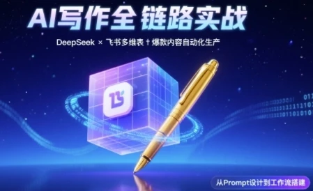 图片[1]-AI写作全链路：DeepSeek结构化Prompt+飞书多维表打造爆款内容体系-E六资源