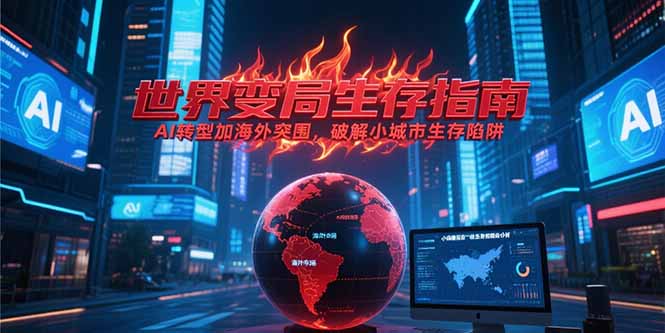 付费文章《世界变局生存指南，AI转型加海外突围，破解小城市生存陷阱》-E六资源