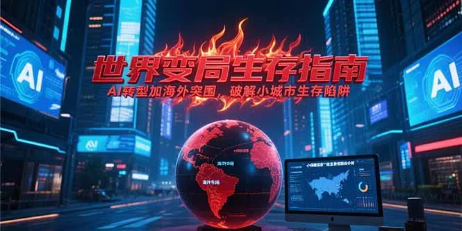 图片[1]-付费文章《世界变局生存指南，AI转型加海外突围，破解小城市生存陷阱》-E六资源