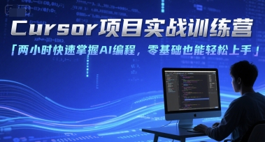 Cursor项目实战训练营，两小时快速掌握AI编程，零基础也能轻松上手-E六资源