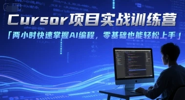 图片[1]-Cursor项目实战训练营，两小时快速掌握AI编程，零基础也能轻松上手-E六资源