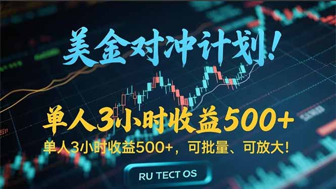 长久稳定的撸美金项目，平均3小时收入 500+，可公司实地考察实地操作！-E六资源