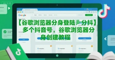 图片[1]-谷歌浏览器分身登陆多个抖音号，谷歌浏览器分身创建教程-E六资源
