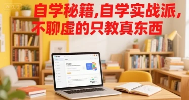 图片[1]-自学秘籍，自学实战派，不聊虚的只教真东西-E六资源