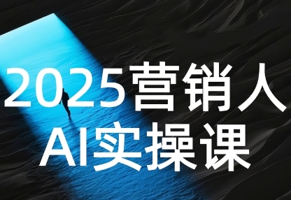 2025营销人Al实操课，AI营销抢跑实战，从Prompt到方案，效率碾压同行-E六资源