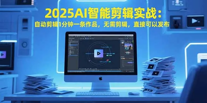 图片[1]-2025AI智能剪辑实战：自动剪辑1分钟一条作品，无需剪辑，直接可以发布-E六资源
