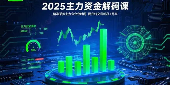 图片[1]-2025主力资金解码课：精准捕捉主力建仓时机，提升短线交易胜率(更新7月)-E六资源